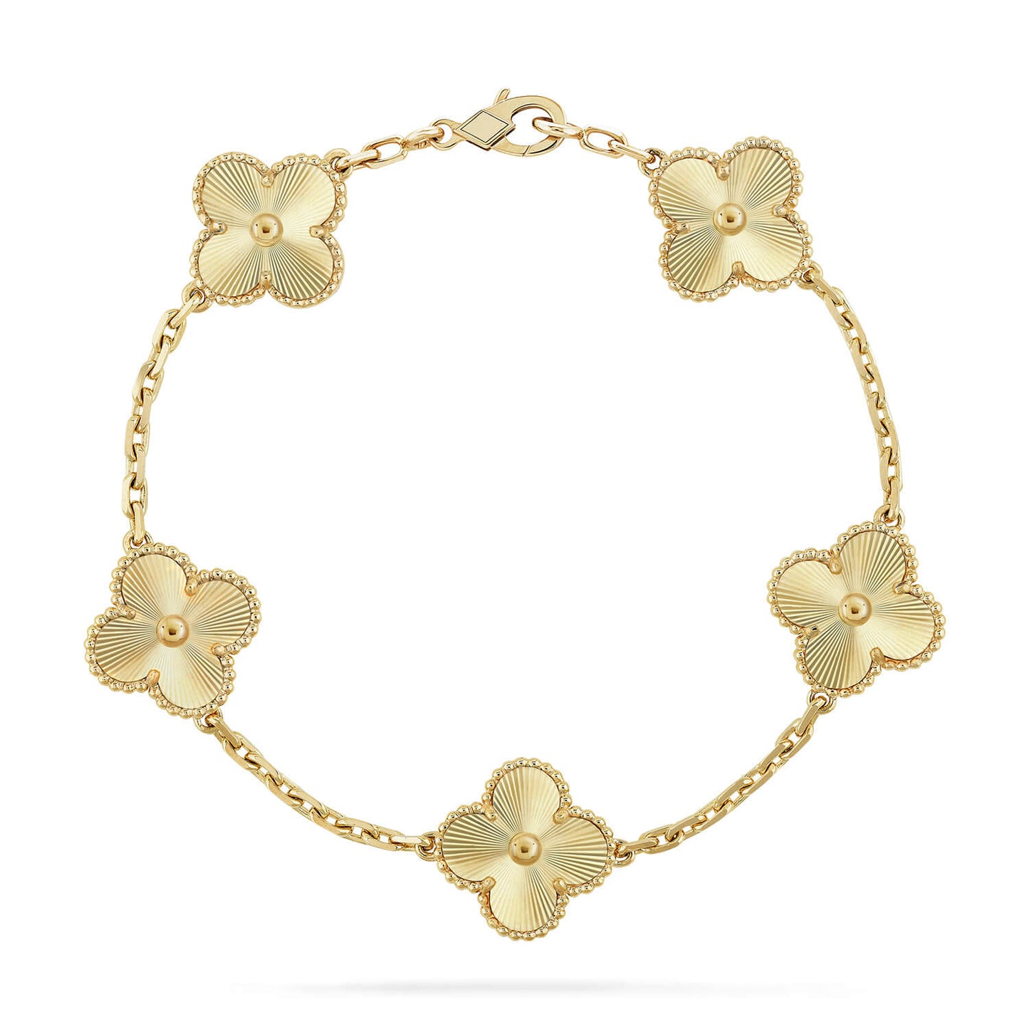 [LUXORA] CLOVER 5 MOTIF LASER BRACELET COLLECTION