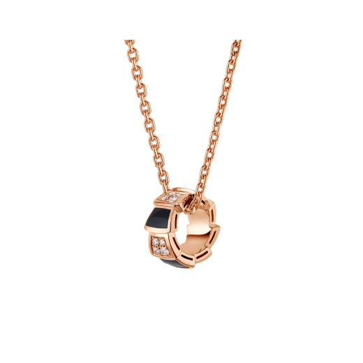 [LUXORA]SERPENTI-ANHÄNGER-DIAMANTKETTE