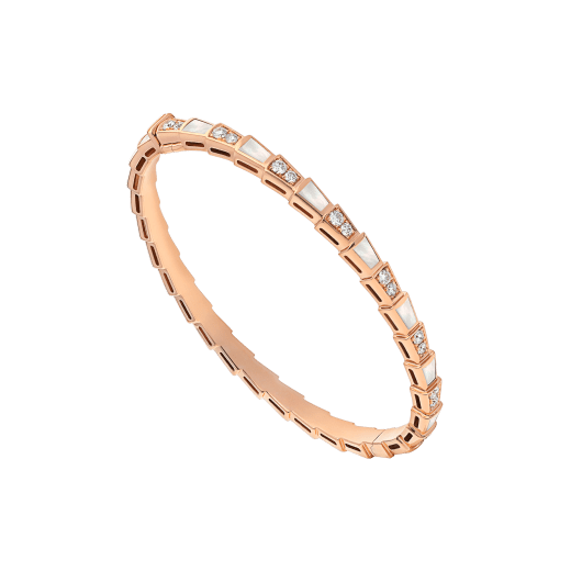 [LUXORA]SERPENTI BRACELET PINK GOLD MOP DIAMOND
