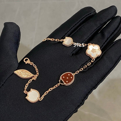 [LUXORA]LUCKY SPRING 5 MOTIF BRACELET