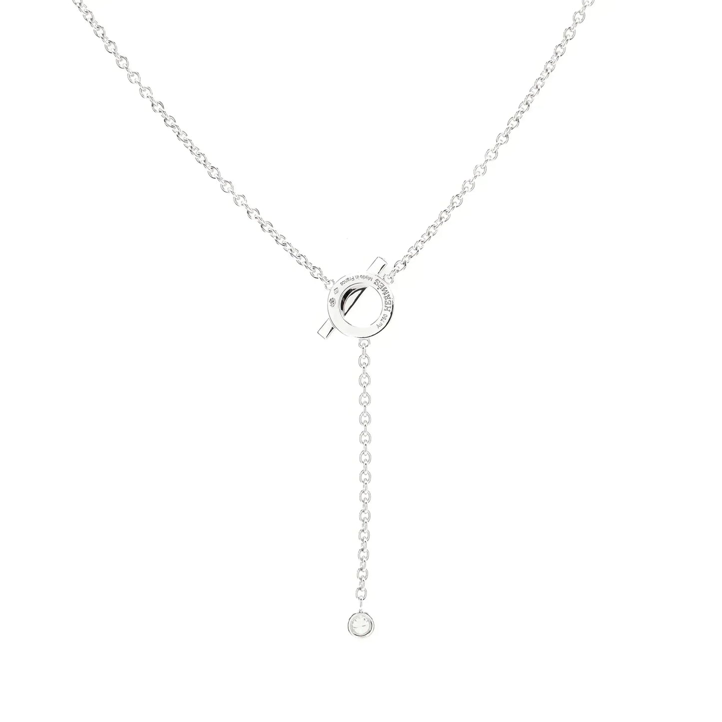 [LUXORA]FINESSE SILVER DIAMOND NECKLACE