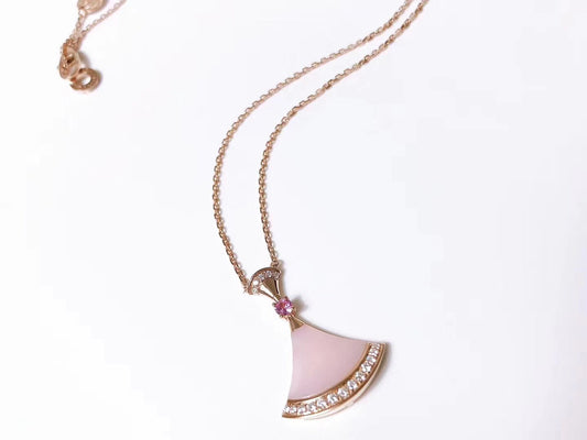 [LUXORA]DREAM HALSKETTE PINK MOP DIAMANT