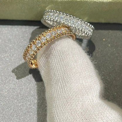 [LUXORA]PERLEE DIAMOND ROSE GOLD RING