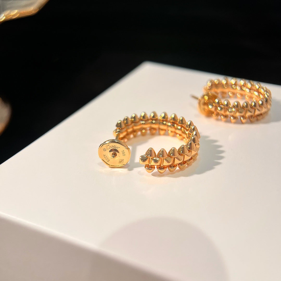 [LUXORA]CLASH SMALL HOOP EARRINGS