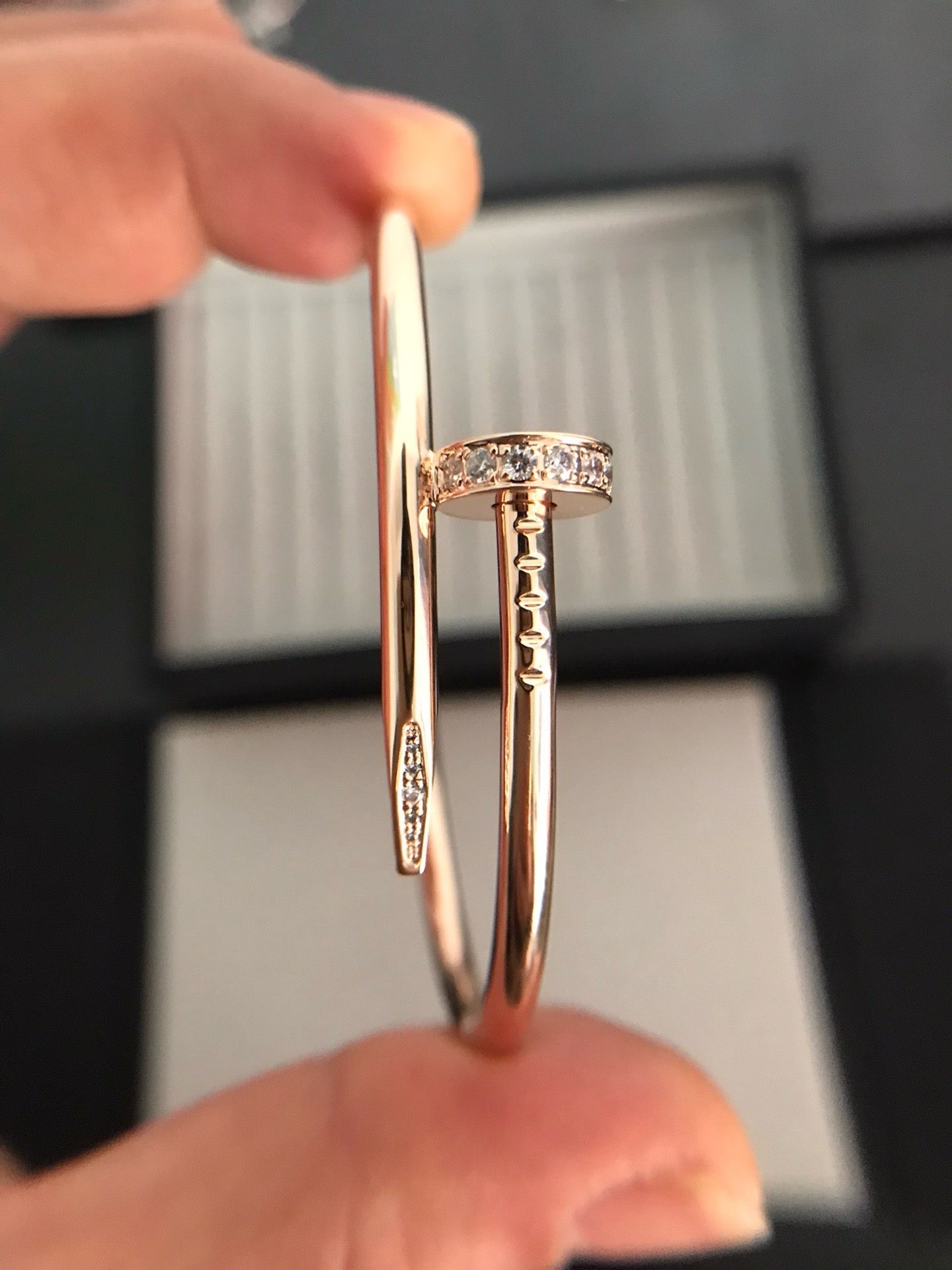 [⭐JeweliWhal]JUSTE BRACELET 3.5MM DIAMONDS