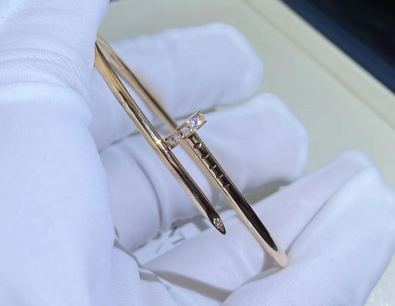 [⭐JeweliWhal]JUSTE BRACELET 2.5MM DIAMONDS