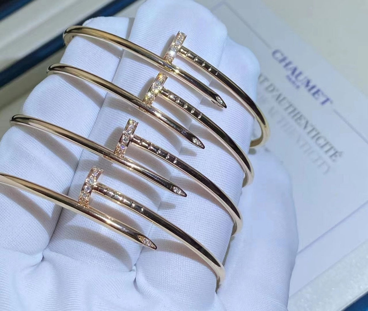 [⭐JeweliWhal]JUSTE BRACELET 2.5MM DIAMONDS