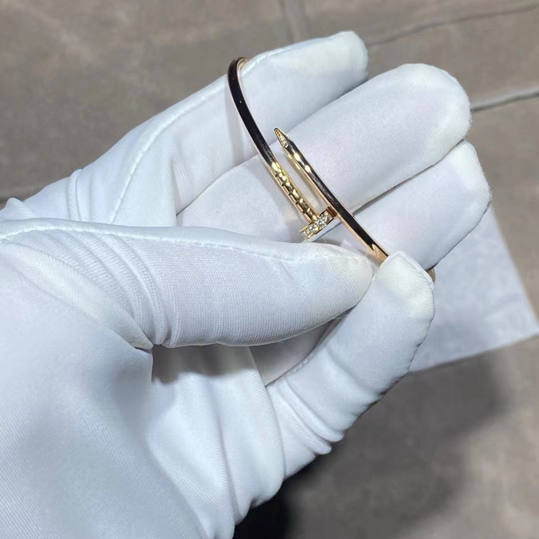[⭐JeweliWhal]JUSTE BRACELET 2.5MM DIAMONDS