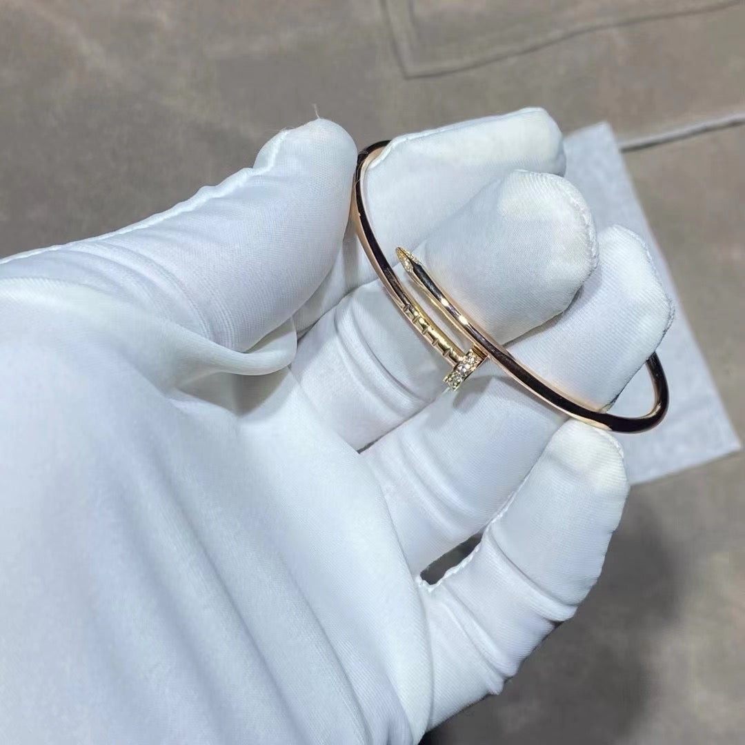 [⭐JeweliWhal]JUSTE BRACELET 2.5MM DIAMONDS