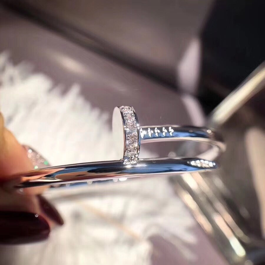 [⭐JeweliWhal]JUSTE BRACELET 3.5MM DIAMONDS