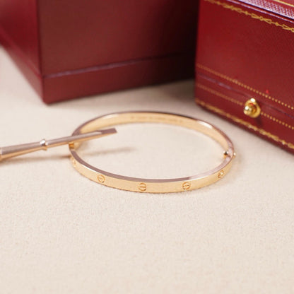 [⭐JeweliWhal]LOVE BRACELET 3.65MM NO DIAMONDS