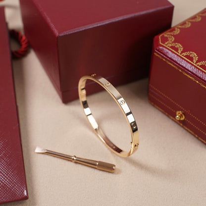 [⭐JeweliWhal]LOVE BRACELET 3.65MM NO DIAMONDS