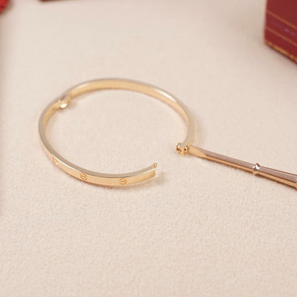 [⭐JeweliWhal]LOVE BRACELET 3.65MM NO DIAMONDS