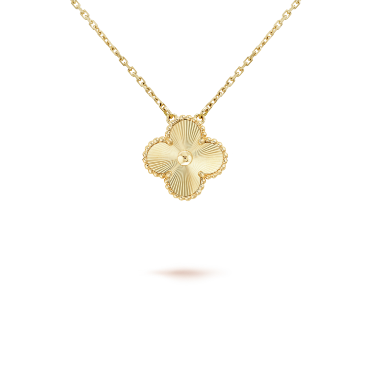 [LUXORA]CLOVER 15MM LASER NECKLACE