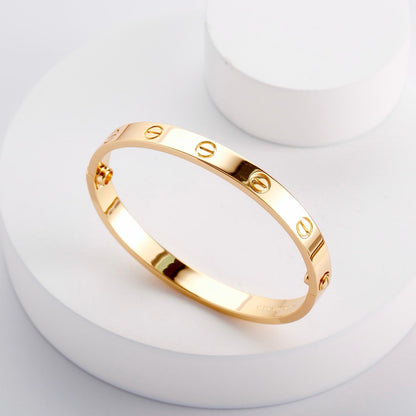 [⭐JeweliWhal]LOVE BRACELET 6.1MM NO DIAMONDS