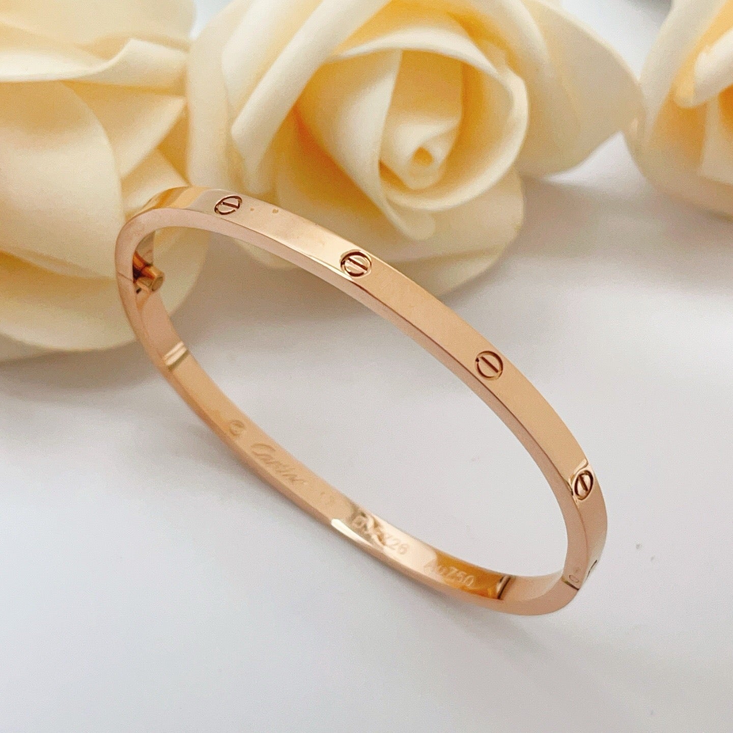 [⭐JeweliWhal]LOVE BRACELET 3.65MM NO DIAMONDS