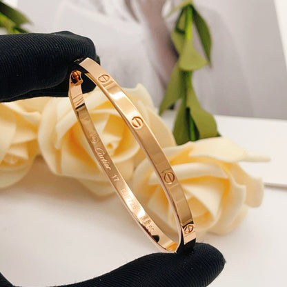 [⭐JeweliWhal]LOVE BRACELET 3.65MM NO DIAMONDS