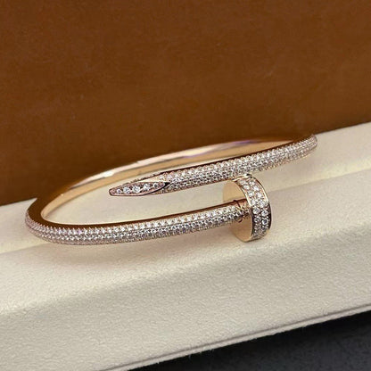[⭐JeweliWhal]JUSTE BRACELET 3.5MM ALL DIAMONDS