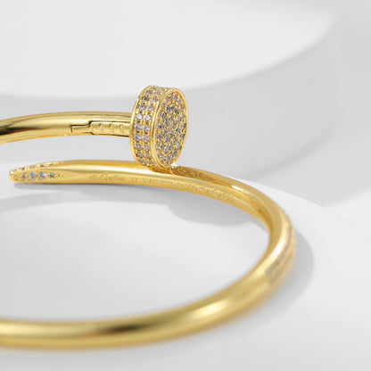[⭐JeweliWhal]JUSTE BRACELET 3.5MM ALL DIAMONDS