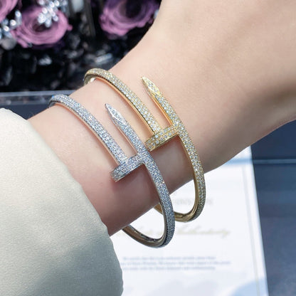 [⭐JeweliWhal]JUSTE BRACELET 3.5MM ALL DIAMONDS