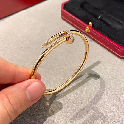 [⭐JeweliWhal]JUSTE BRACELET 2.5MM DIAMONDS