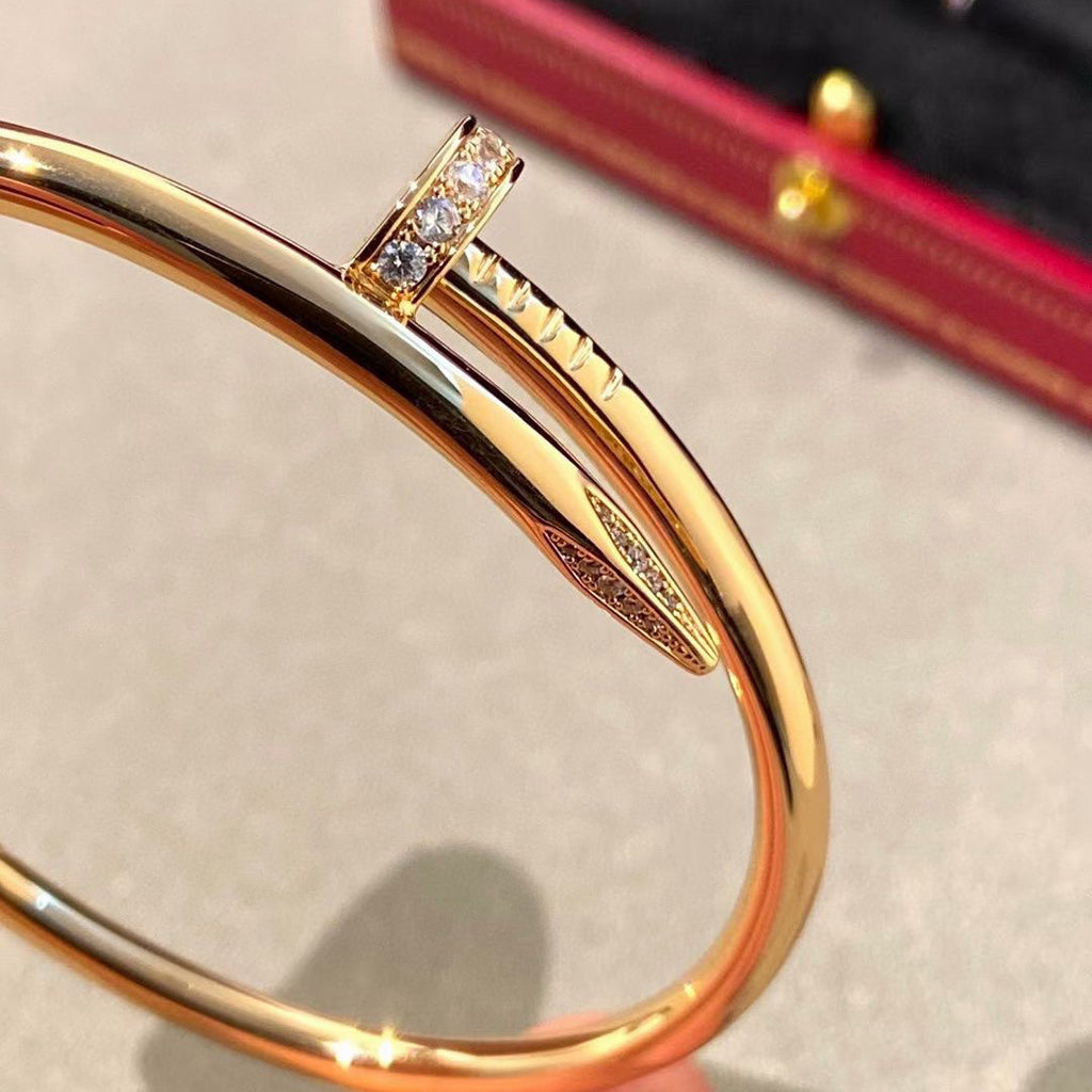 [⭐JeweliWhal]JUSTE BRACELET 2.5MM DIAMONDS