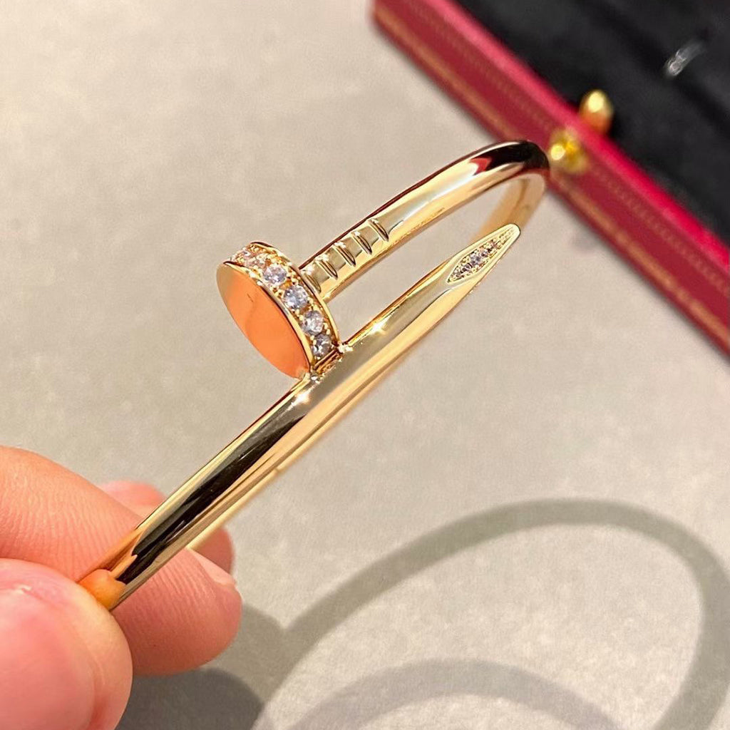 [⭐JeweliWhal]JUSTE BRACELET 2.5MM DIAMONDS