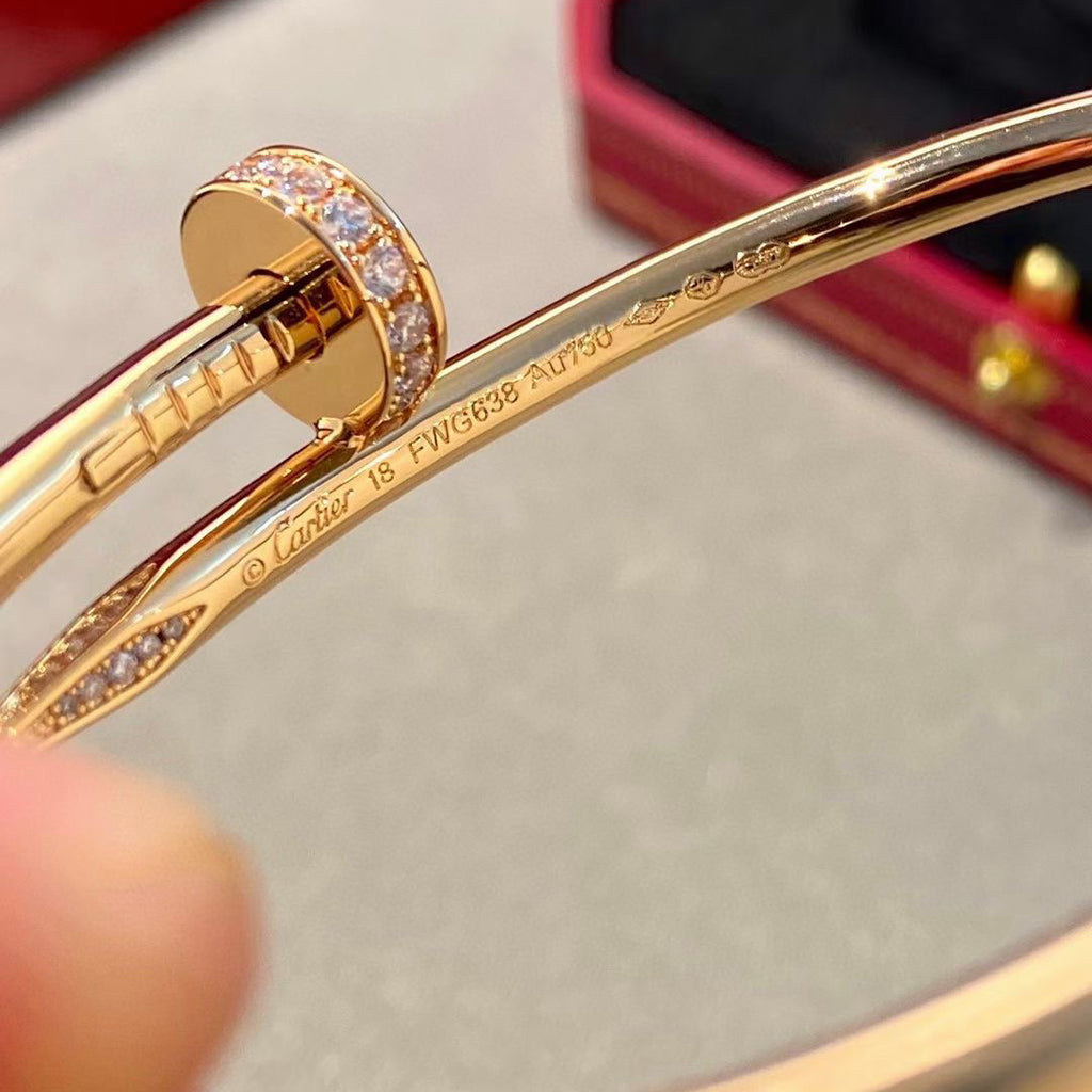[⭐JeweliWhal]JUSTE BRACELET 2.5MM DIAMONDS