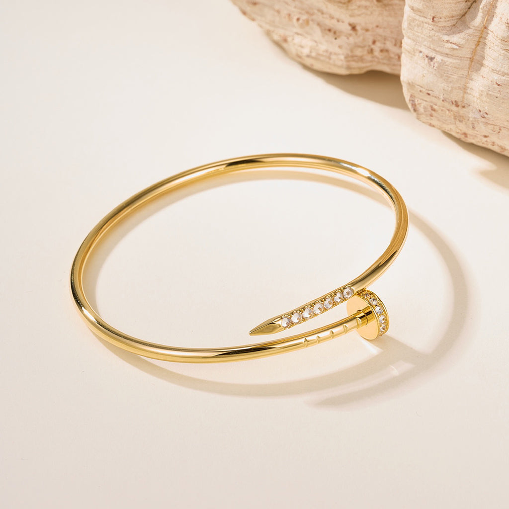 [⭐JeweliWhal]JUSTE BRACELET 2.5MM DIAMONDS