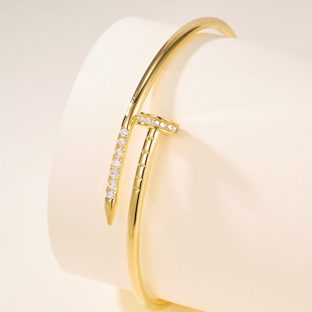 [⭐JeweliWhal]JUSTE BRACELET 2.5MM DIAMONDS