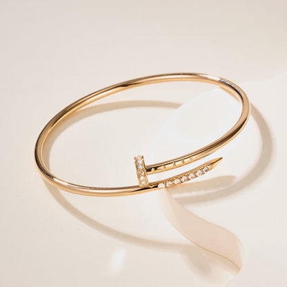 [⭐JeweliWhal]JUSTE BRACELET 2.5MM DIAMONDS