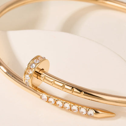[⭐JeweliWhal]JUSTE BRACELET 2.5MM DIAMONDS