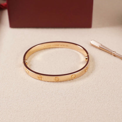 [⭐JeweliWhal]LOVE BRACELET 6.1MM NO DIAMONDS