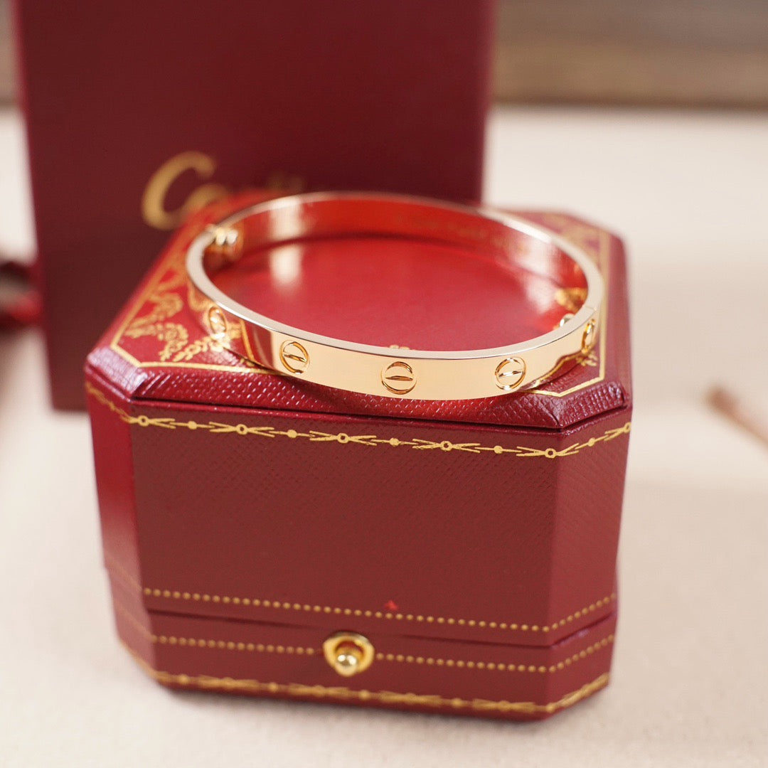 [⭐JeweliWhal]LOVE BRACELET 6.1MM NO DIAMONDS