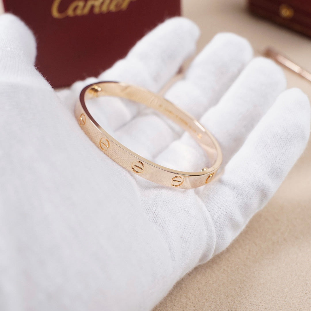 [⭐JeweliWhal]LOVE BRACELET 6.1MM NO DIAMONDS