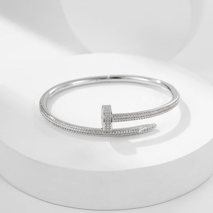 [⭐JeweliWhal]JUSTE BRACELET 3.5MM ALL DIAMONDS