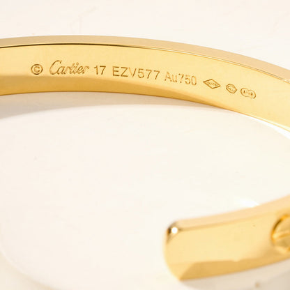 [⭐JeweliWhal]LOVE BRACELET 6.1MM OPEN CUFF