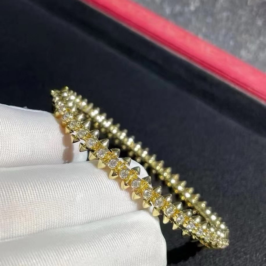 [⭐JeweliWhal]CLASH  BRACELET 8MM DIAMONDS