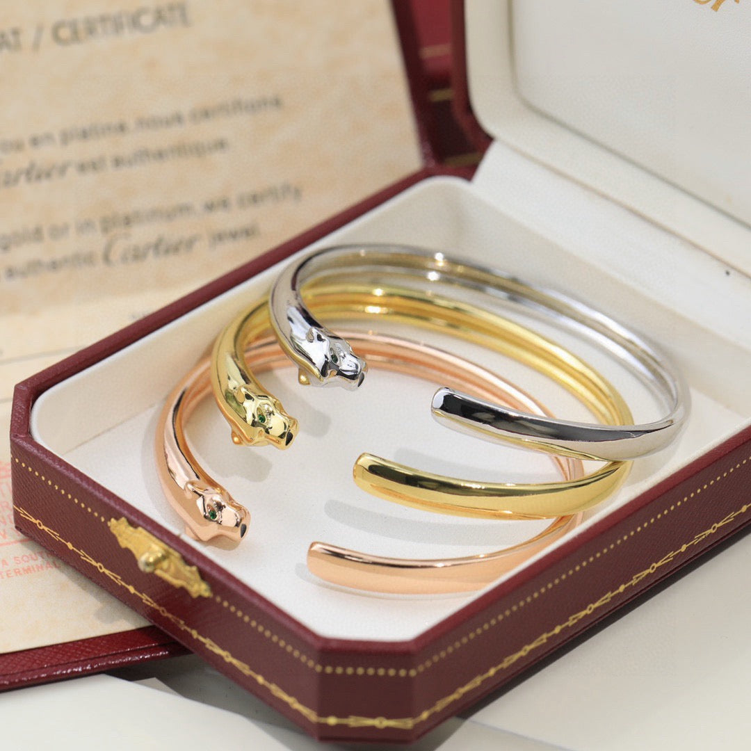 [⭐JeweliWhal]PANTHERE OPEN BRACELET