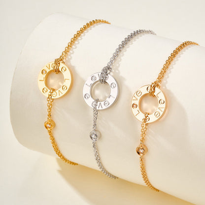 [⭐JeweliWhal]LOVE BRACELET 2 DIAMOND