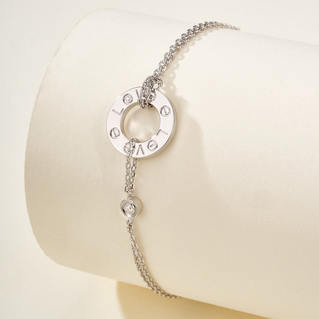 [⭐JeweliWhal]LOVE BRACELET 2 DIAMOND
