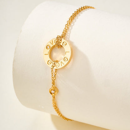 [⭐JeweliWhal]LOVE BRACELET 2 DIAMOND