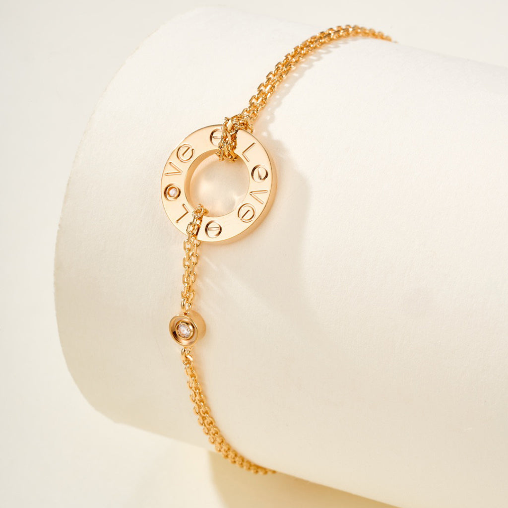 [⭐JeweliWhal]LOVE BRACELET 2 DIAMOND