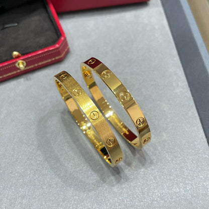 [⭐JeweliWhal]LOVE BRACELET 6.1MM BRUSHED