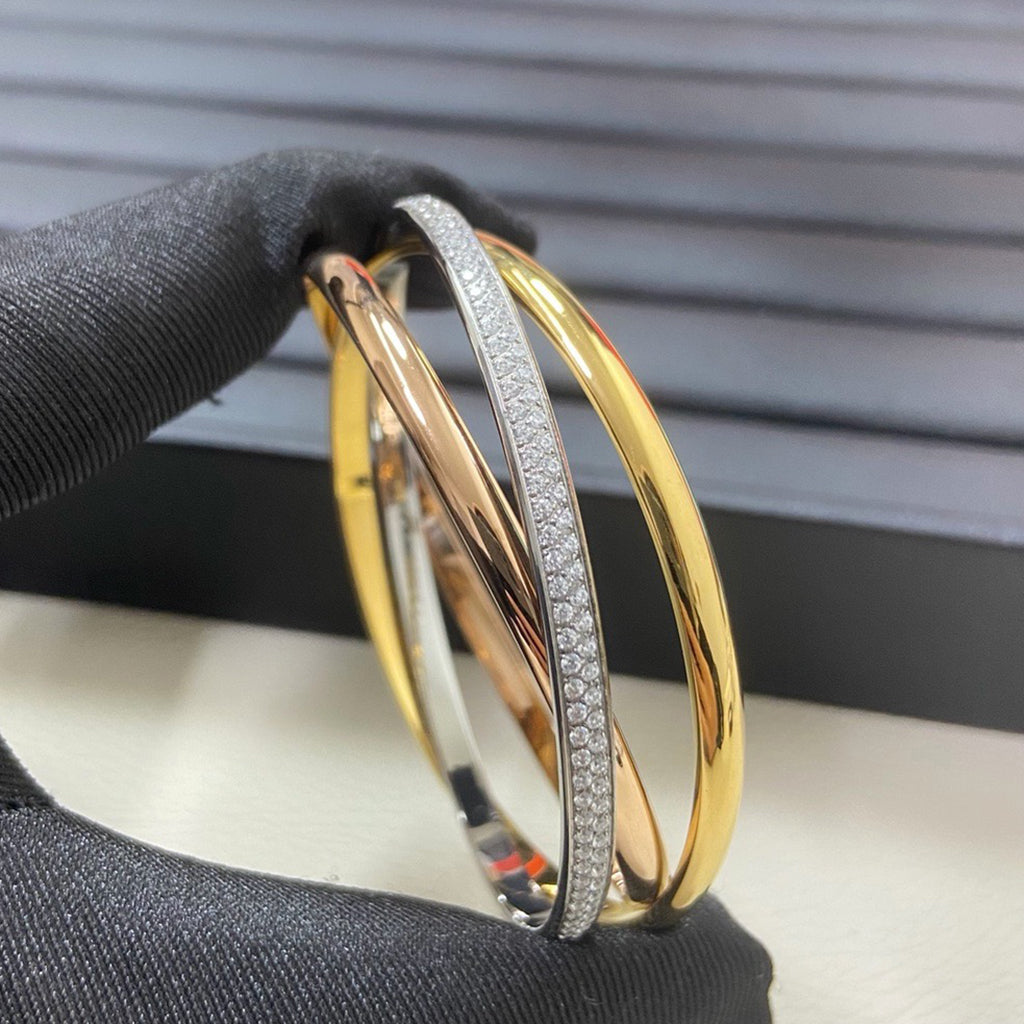 [⭐JeweliWhal]TRINITY 2.8MM SMALL BRACELET