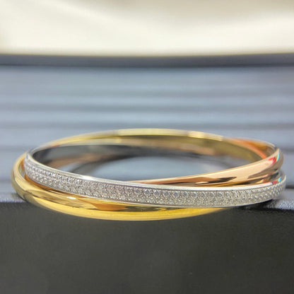 [⭐JeweliWhal]TRINITY 2.8MM SMALL BRACELET
