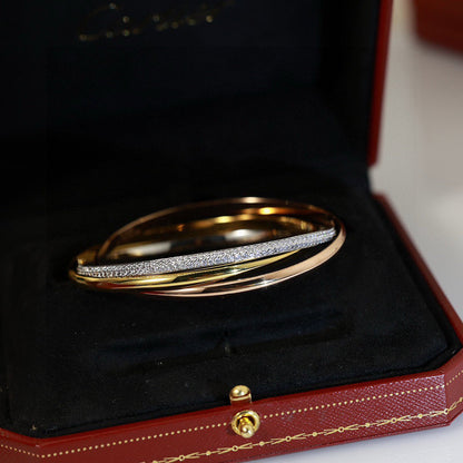 [⭐JeweliWhal]TRINITY 2.8MM SMALL BRACELET
