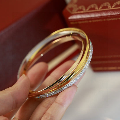 [⭐JeweliWhal]TRINITY 2.8MM SMALL BRACELET