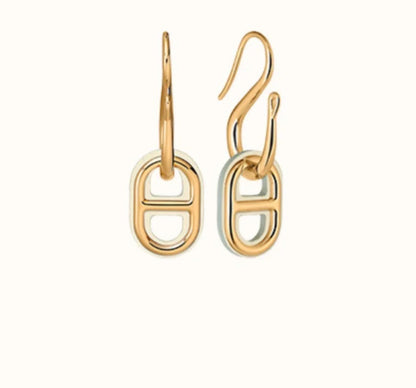 [LUXORA]HM O'MAILLON GOLD EARRINGS