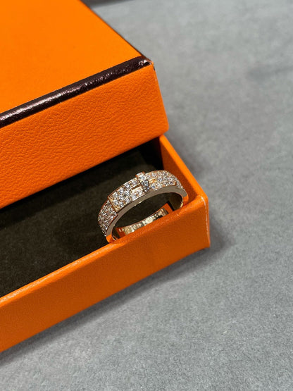 [LUXORA]KELLY PINK GOLD DIAMOND RING